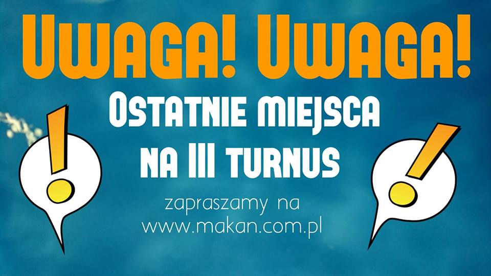 Ostatnie miejsca Turnus III